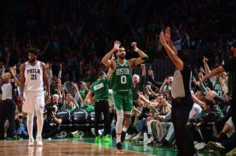 Jayson Tatum delivers late as Celtics beat Sixers, force Game 7